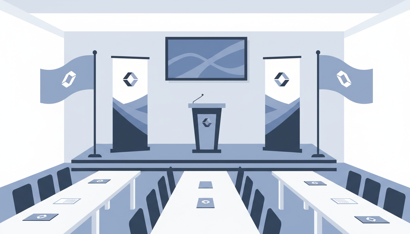 Fahnen drucken für Seminare: So setzt du dein Logo auf Flaggen wirkungsvoll in Szene