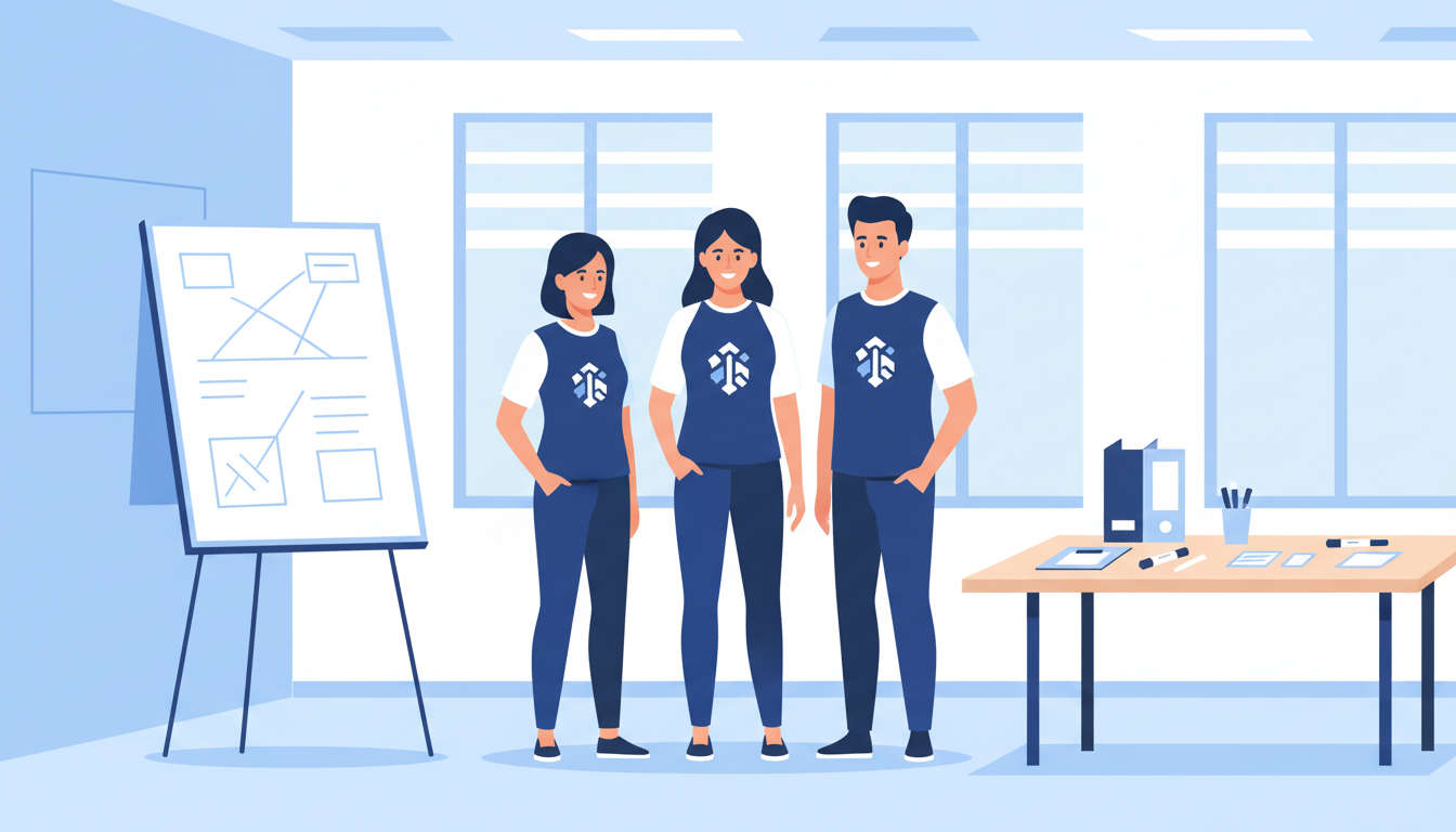 T-Shirts bedrucken fürs Seminar: So personalisierst du Berufsbekleidung professionell